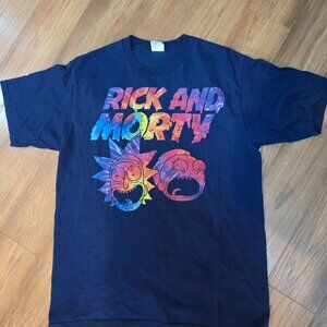 Rick and Morty Men's Large T-shirt